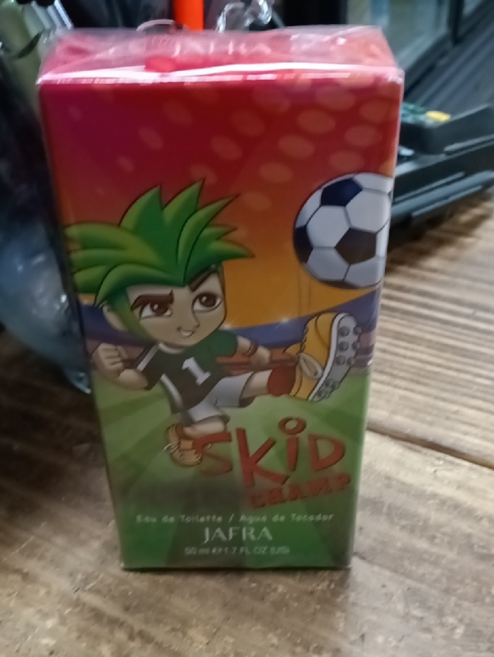 JAFRA Skid Champs Kids Eau de Toilette - Green/Red/Orange